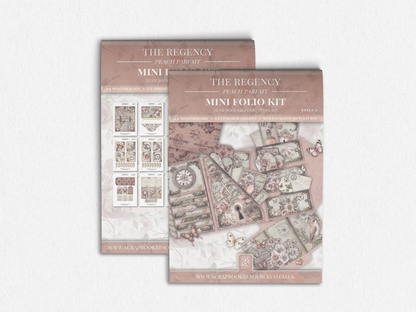 The Regency Peach Parfait Mini Folio Kit Style 2