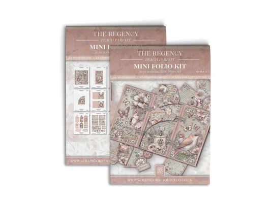 The Regency Peach Parfait Mini Folio Kit Style 3