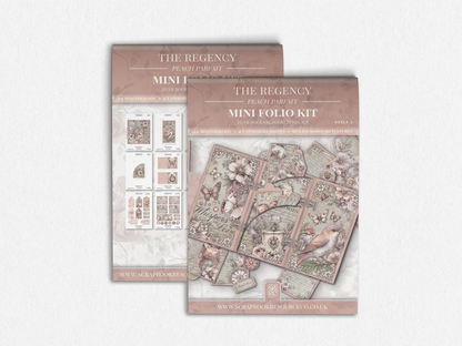 The Regency Peach Parfait Mini Folio Kit Style 3