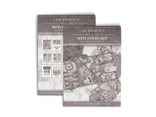 The Regency Rustic Ash Mini Folio Kit Style 2