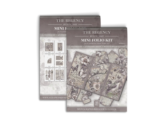 The Regency Rustic Ash Mini Folio Kit Style 3