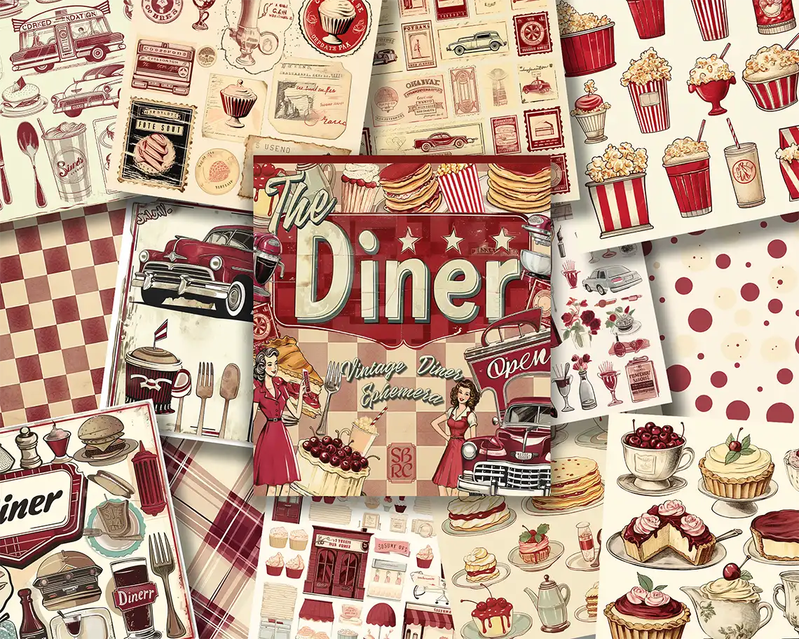 The Diner - ScrapBookResourceCo