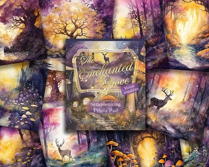 The Enchanted Grove - Violet Sunshine - ScrapBookResourceCo