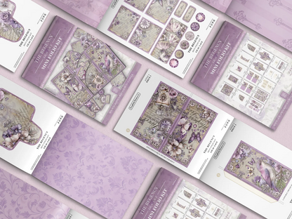 The Regency Lilac Lace Mini Folio Kit Style 3