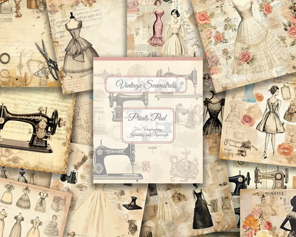 Vintage Seamstress - ScrapBookResourceCo