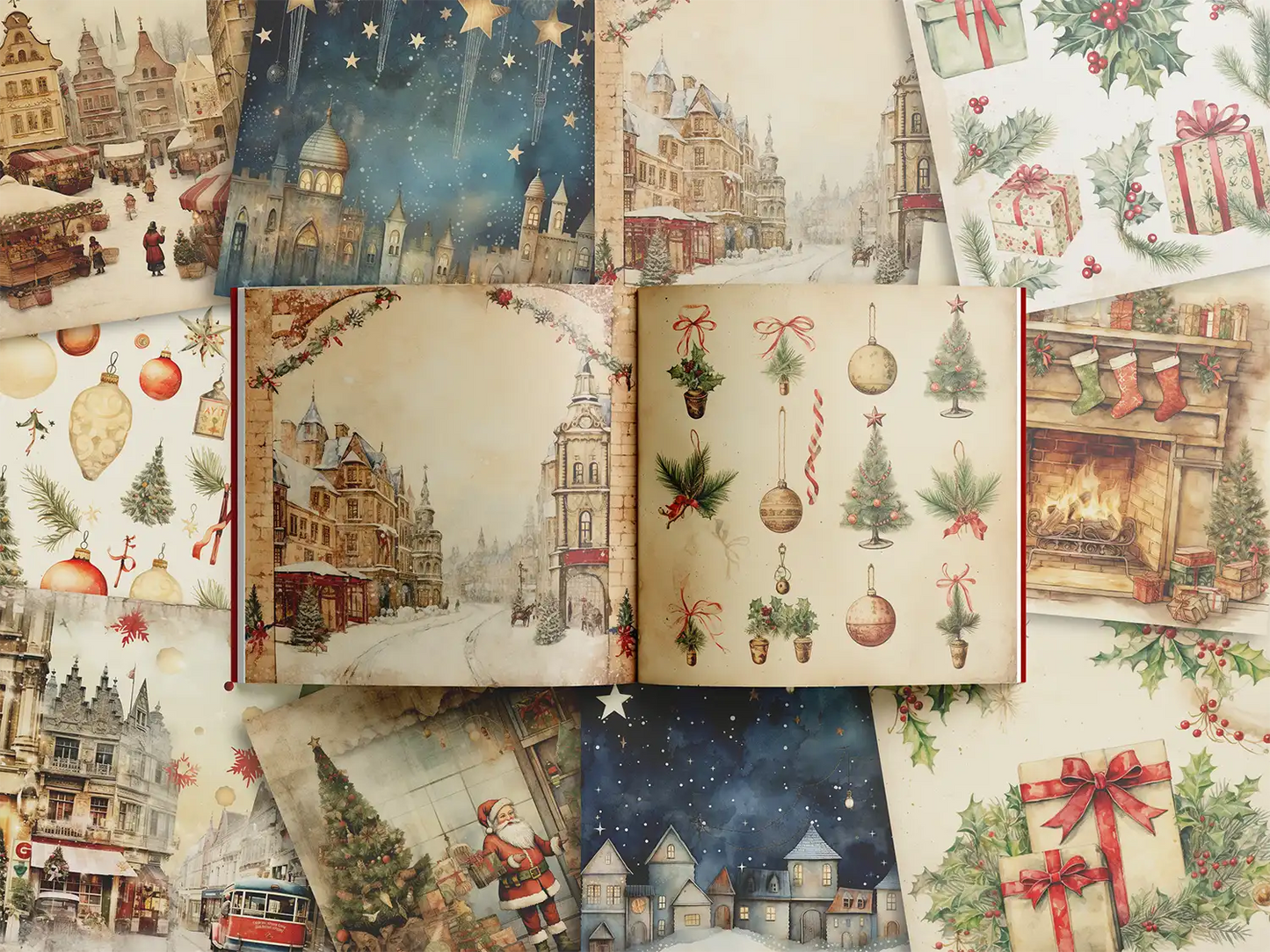 Vintage Christmas - ScrapBookResourceCo
