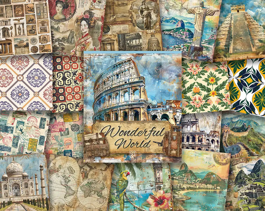 Wonderful World - ScrapBookResourceCo