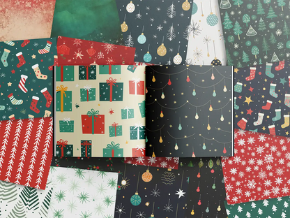 Christmas Patterns - ScrapBookResourceCo