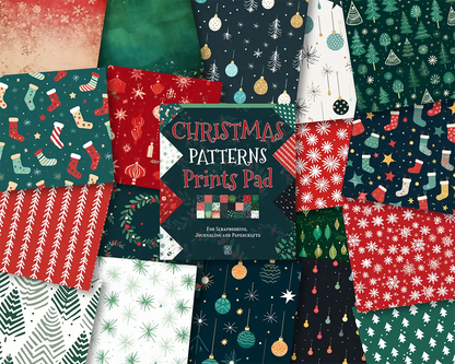 Christmas Patterns - ScrapBookResourceCo