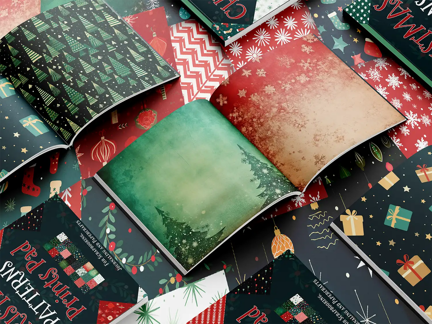 Christmas Patterns - ScrapBookResourceCo