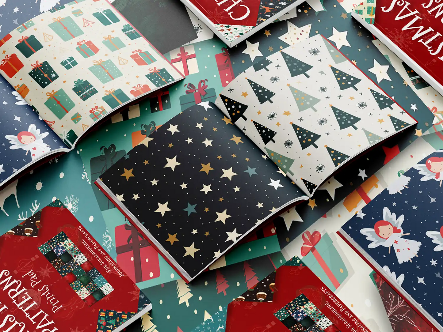 Christmas Patterns 2 - ScrapBookResourceCo