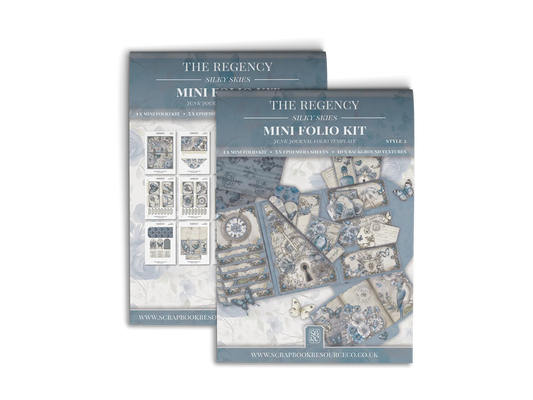 The Regency Silky Skies Mini Folio Kit Style 2