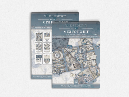 The Regency Silky Skies Mini Folio Kit Style 2