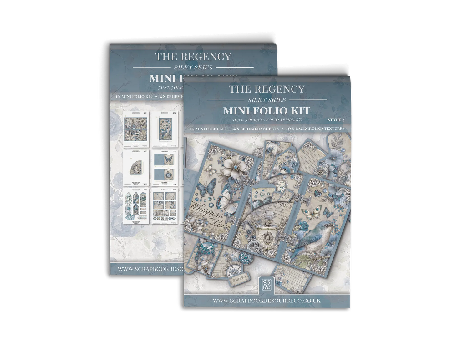 The Regency Silky Skies Mini Folio Kit Style 3