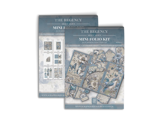 The Regency Silky Skies Mini Folio Kit Style 3