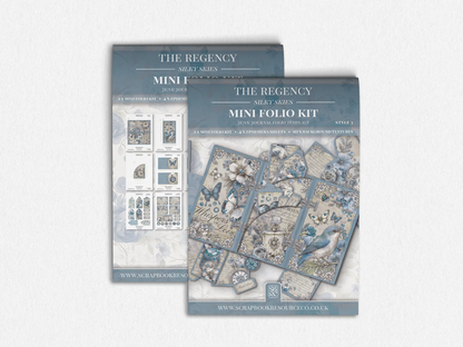 The Regency Silky Skies Mini Folio Kit Style 3
